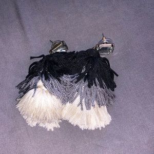JCrew Ruffle Earrings